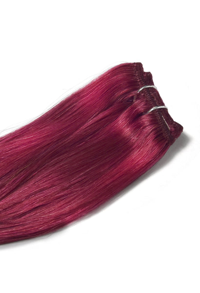 Plum/Cherry One Piece Top-Up Hair Extensions