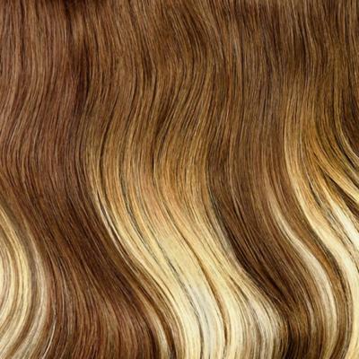 Chestnut Bronde Balayage One Piece Top Up Cliphair UK