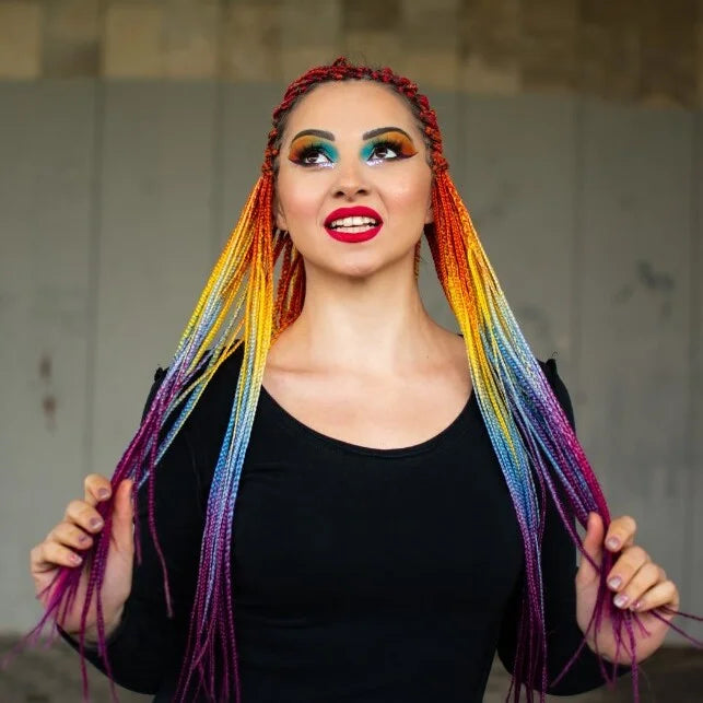 Celebrate Pride With Clip-In Hair Extensions