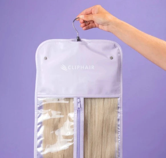 Cliphair Hair Extension Hanger and Carrier