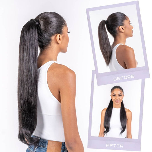 wrap around ponytail hair extensions