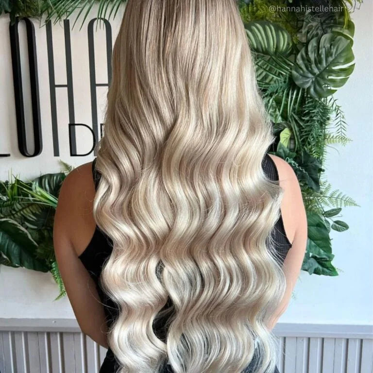 How To Maintain Platinum Blonde Hair & Hair Extensions