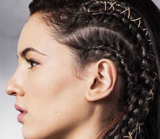 Vikings Lagertha Inspired Hair Tutorial