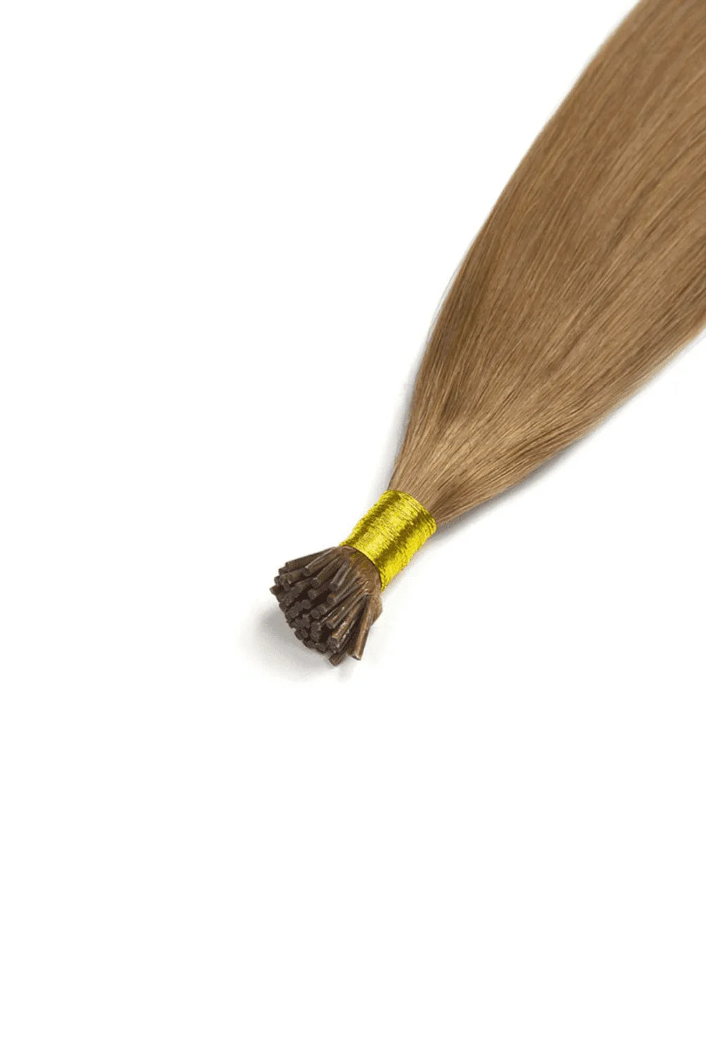 lightest brown #18 remy royale i-tip hair extension