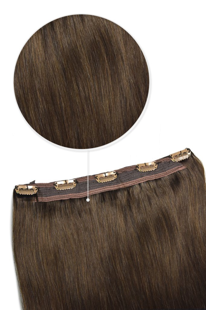 #4 quad weft hair extension