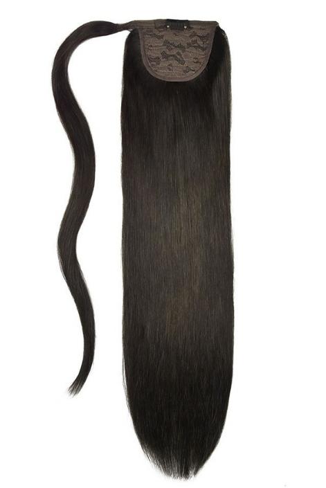 14" Mini Straight Up Wrap Around Ponytail Extension