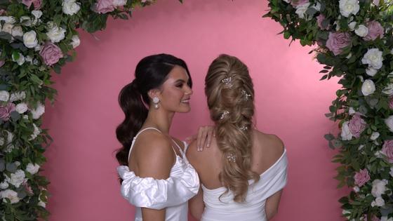 Load video: BRIDAL BTS SAY YES TO CLIPHAIR