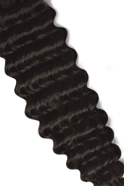 Darkest Brown Curly Hair Extensions - Extension Cropped