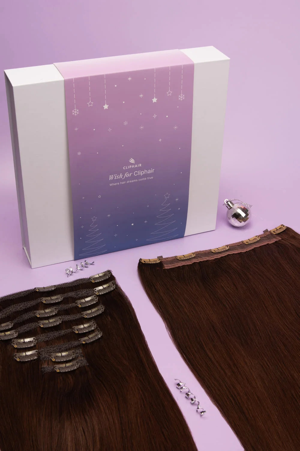 Extra Volume Clip In Extensions Gift Set Content