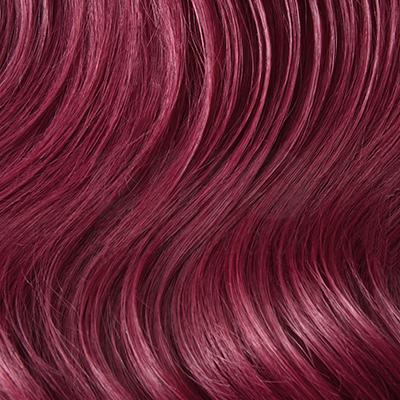 plum red hair extensions