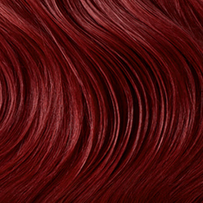 deep red hair extensions