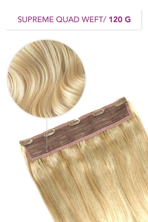 Goldilocks 16 613 Supreme Quad Weft One Piece Clip In Hair Extensions