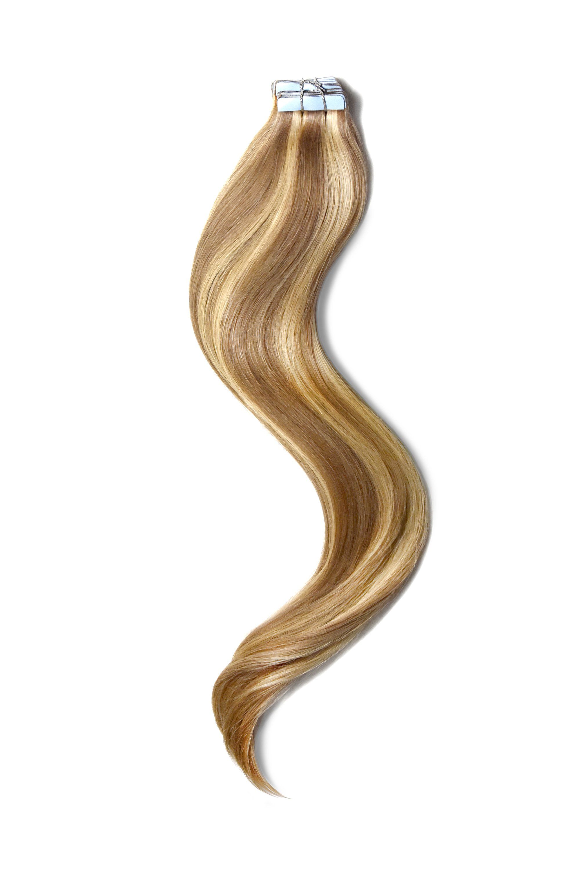 Benehair Human Hair Extensions Clip in Hair Extension Full Head Remy Hair Platinum Blonde for Women Straight 8 inch-24 inch, Size: 10=50g, Gold