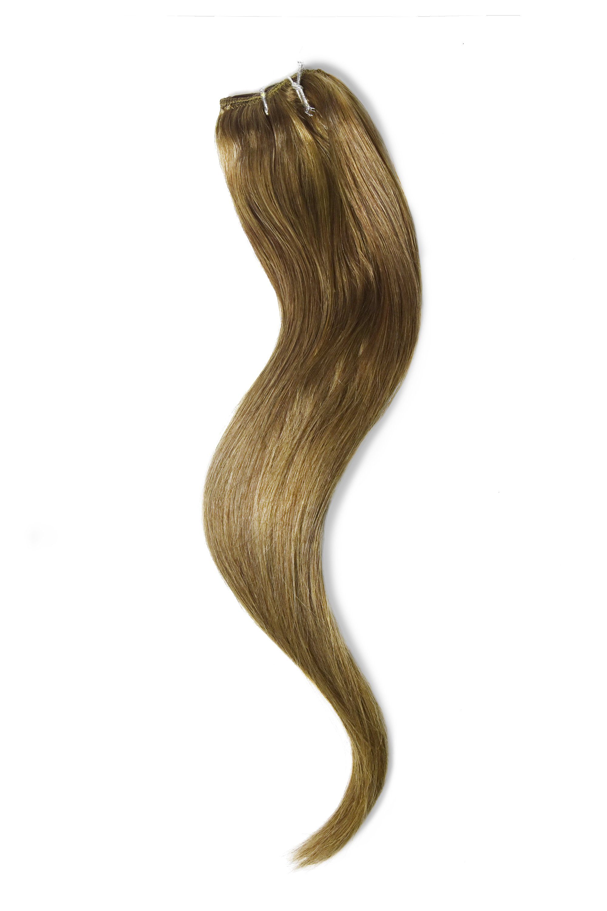 Dark Blonde 14 One Piece Clip In Hair Extensions Top Up