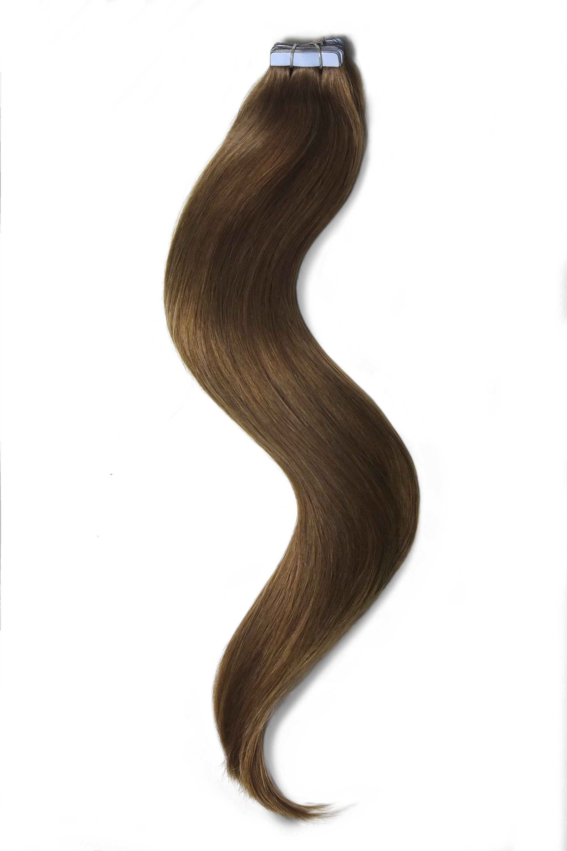 tape in hair extensions medium ash brown 8