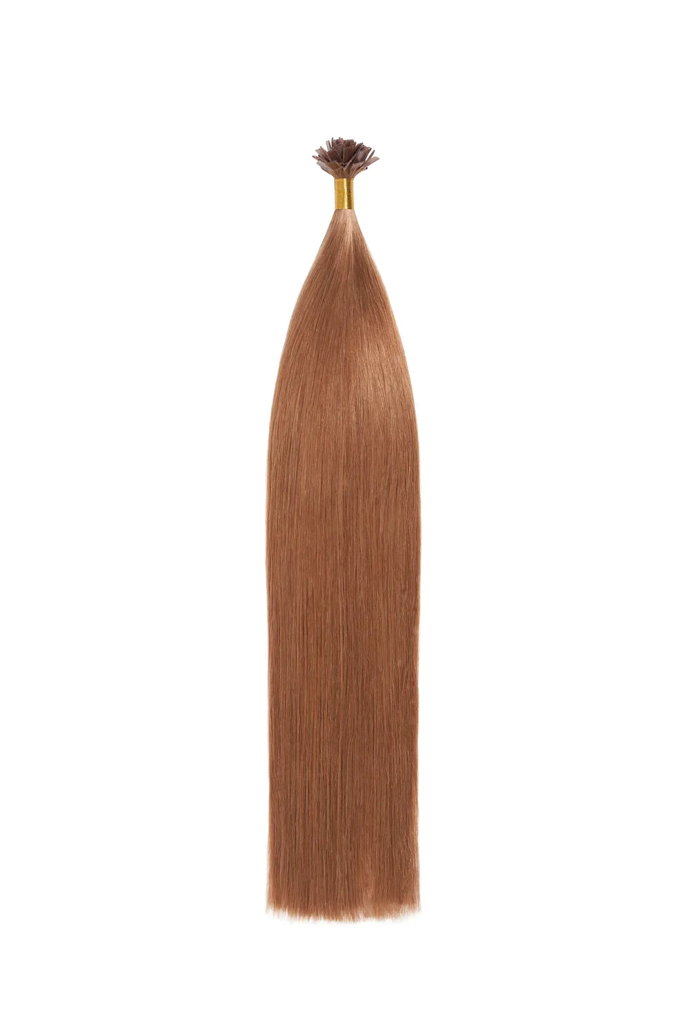 Light Auburn (#30) Remy Royale Flat Tip Hair Extensions