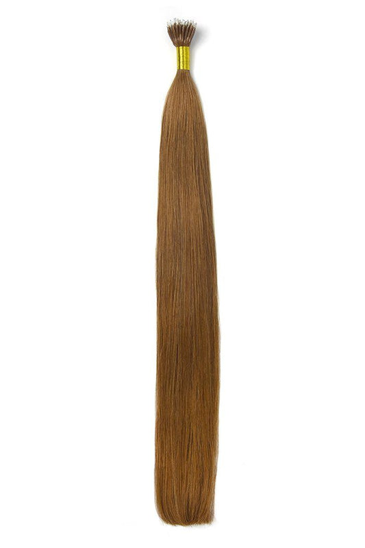 Light Auburn (#30) Nano Hair Extensions 