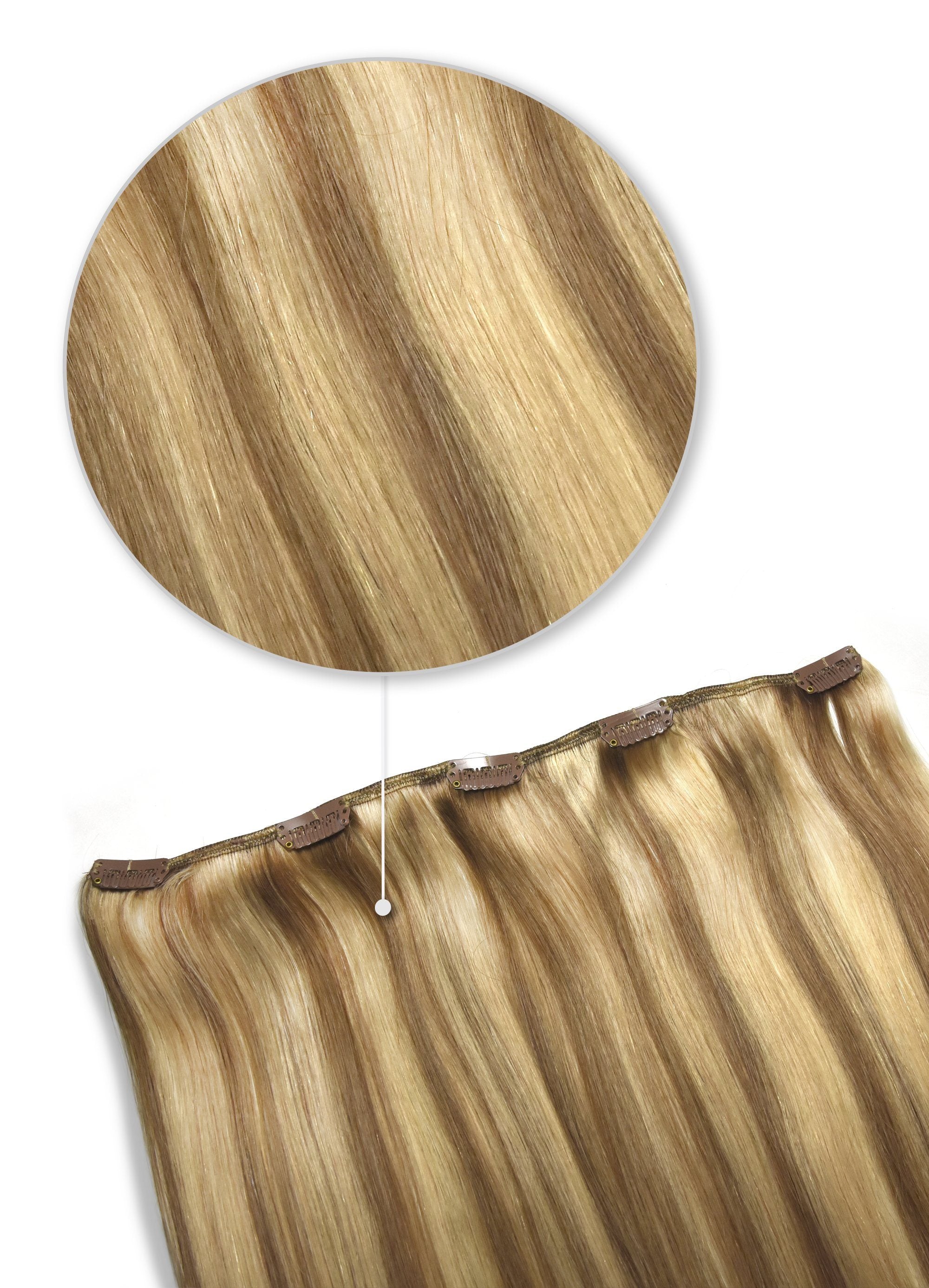 Butterscotch One Piece Top Up Hair Extensions Cliphair UK