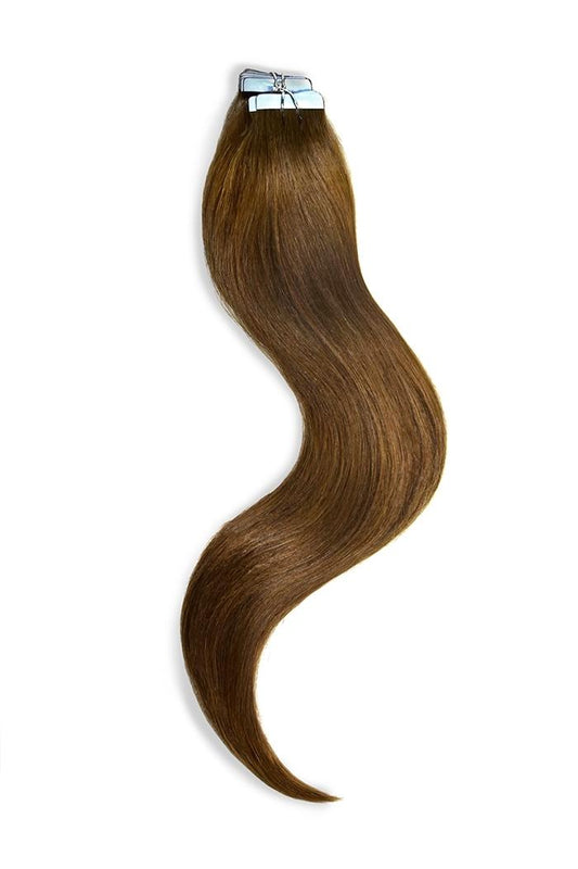 Toffee Brown (#5) Tape In Hair Extensions