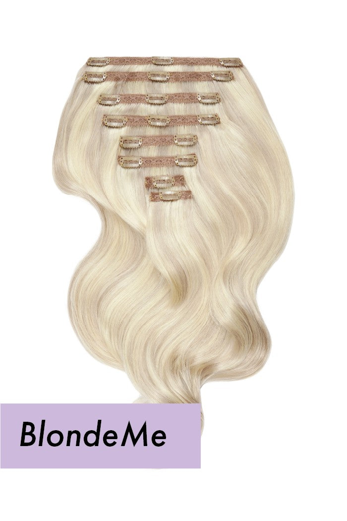 BlondeMe 60 SS Ultra Volume Clip In Full Head Set 240 300G