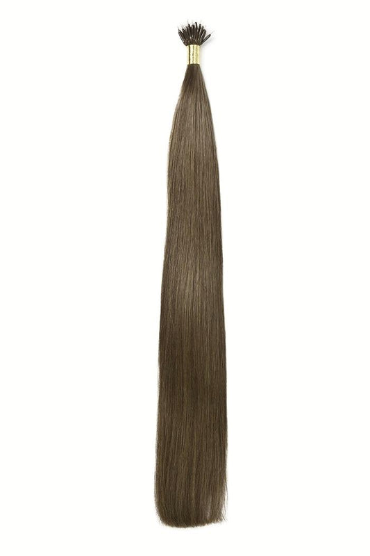 Ash Brown (#9) Nano Hair Extensions 