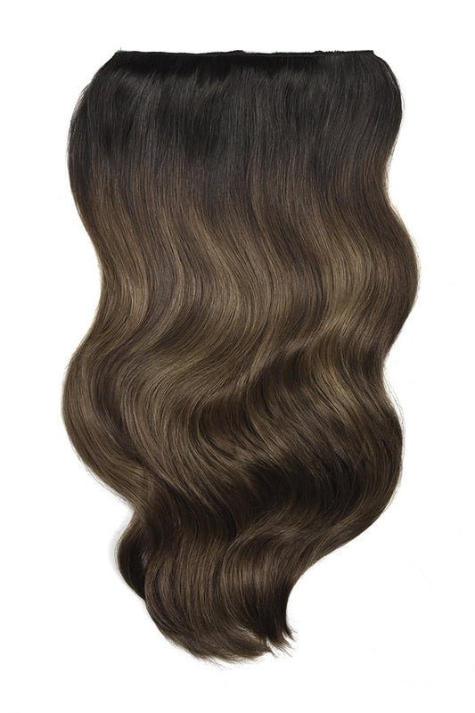 Dark Brown Balayage Hair Extensions