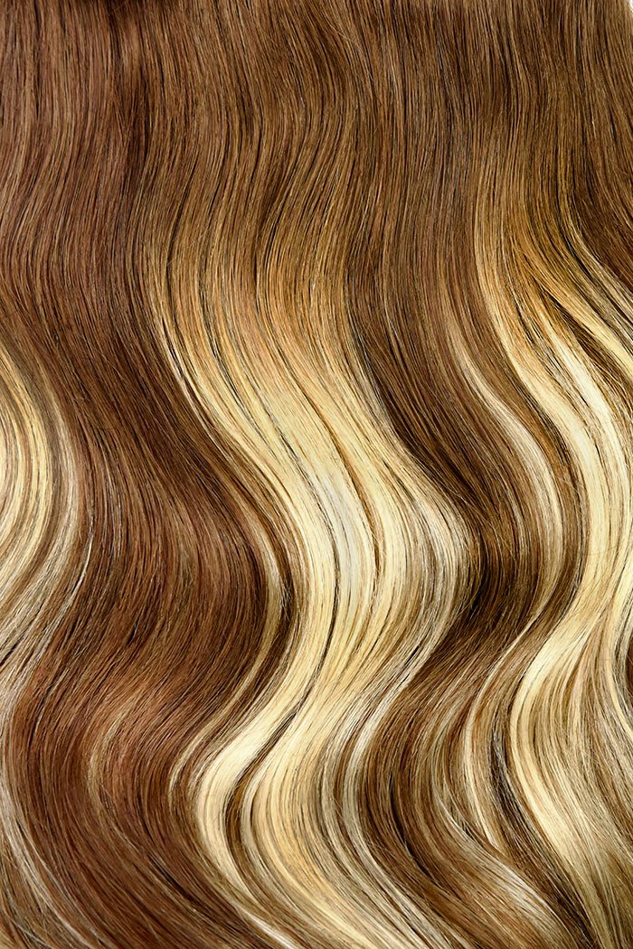 Bronde Balayage Extensions Close up