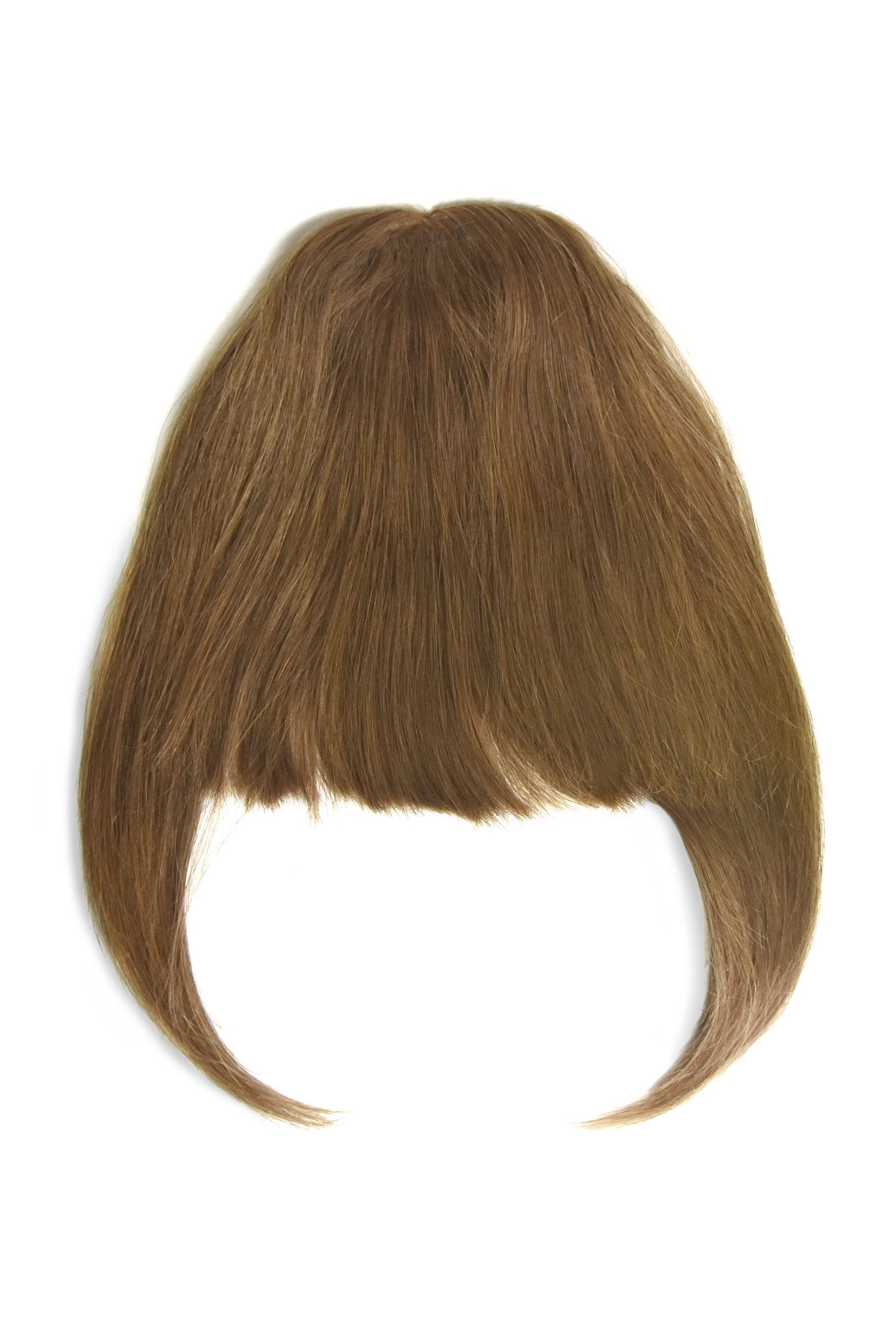 clip in fringe light auburn best quality human hair