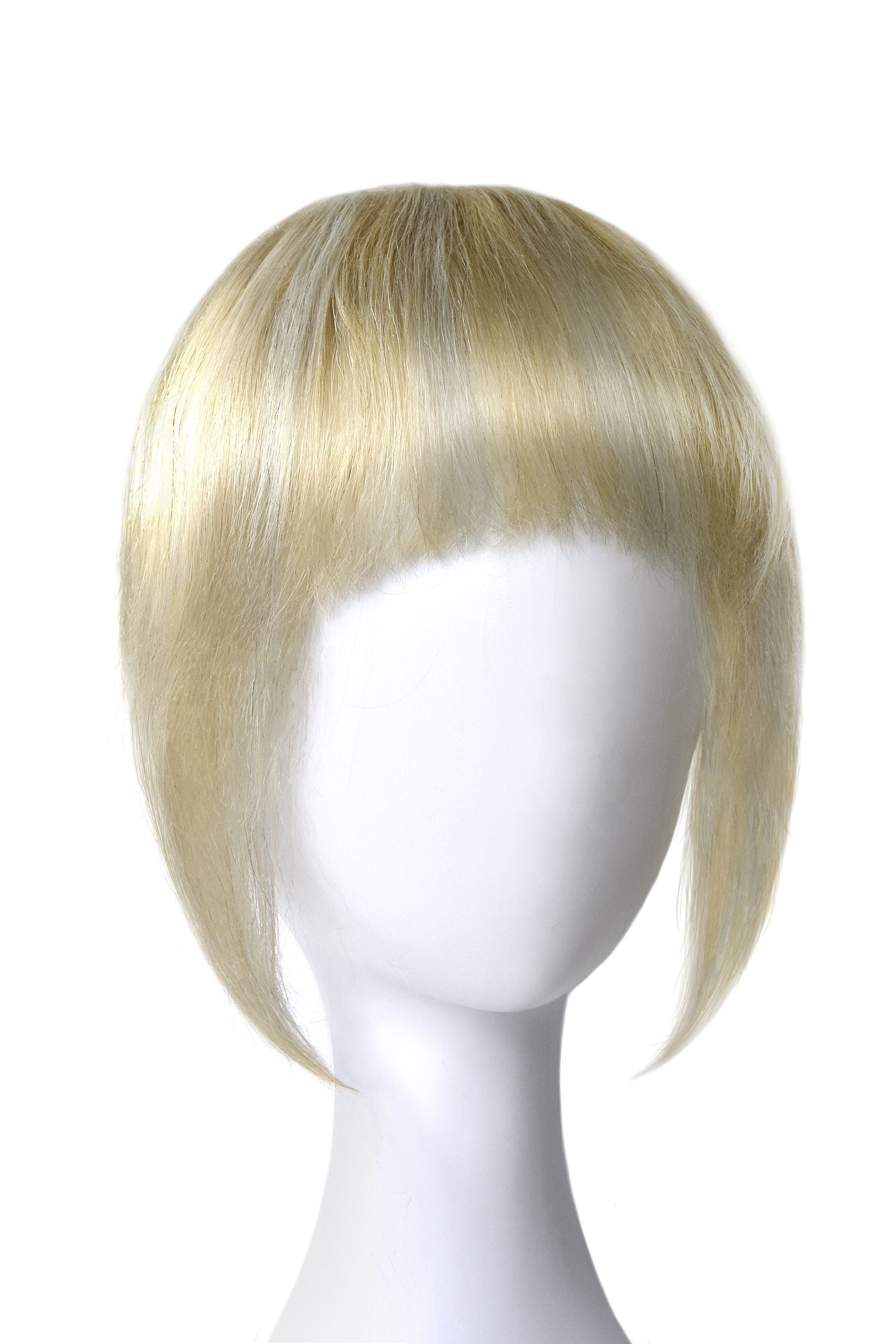 Clip in /on Remy Human Hair Fringe / Bangs - BlondeMe (#60/SS) Clip In Fringe Extensions cliphair 