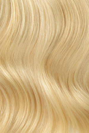 Atelier Clip-In Hair Extension- Creamy Beige Blonde Highlight 22” / Beach Wave / Highlighted