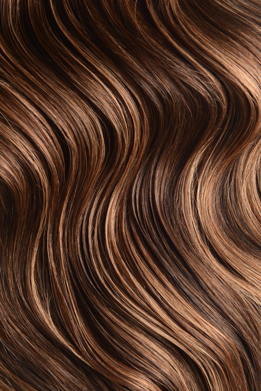 Cinnamon Brownie 4 30 Double Wefted Set Clip In Hair Extensions