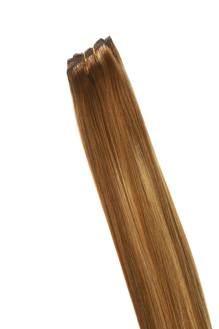 cinnamon swirl balayage remy royale weave attachment