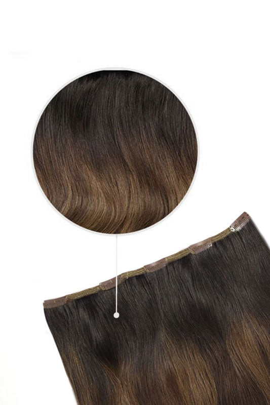 espresso melt balayage top up quad weft