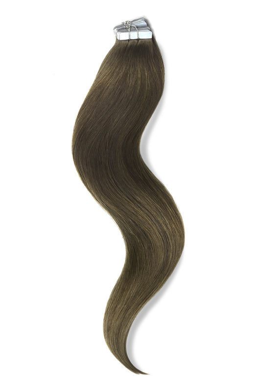 Tape in Remy Human Hair Extensions - #9 Tape in Hair Extensions cliphair 