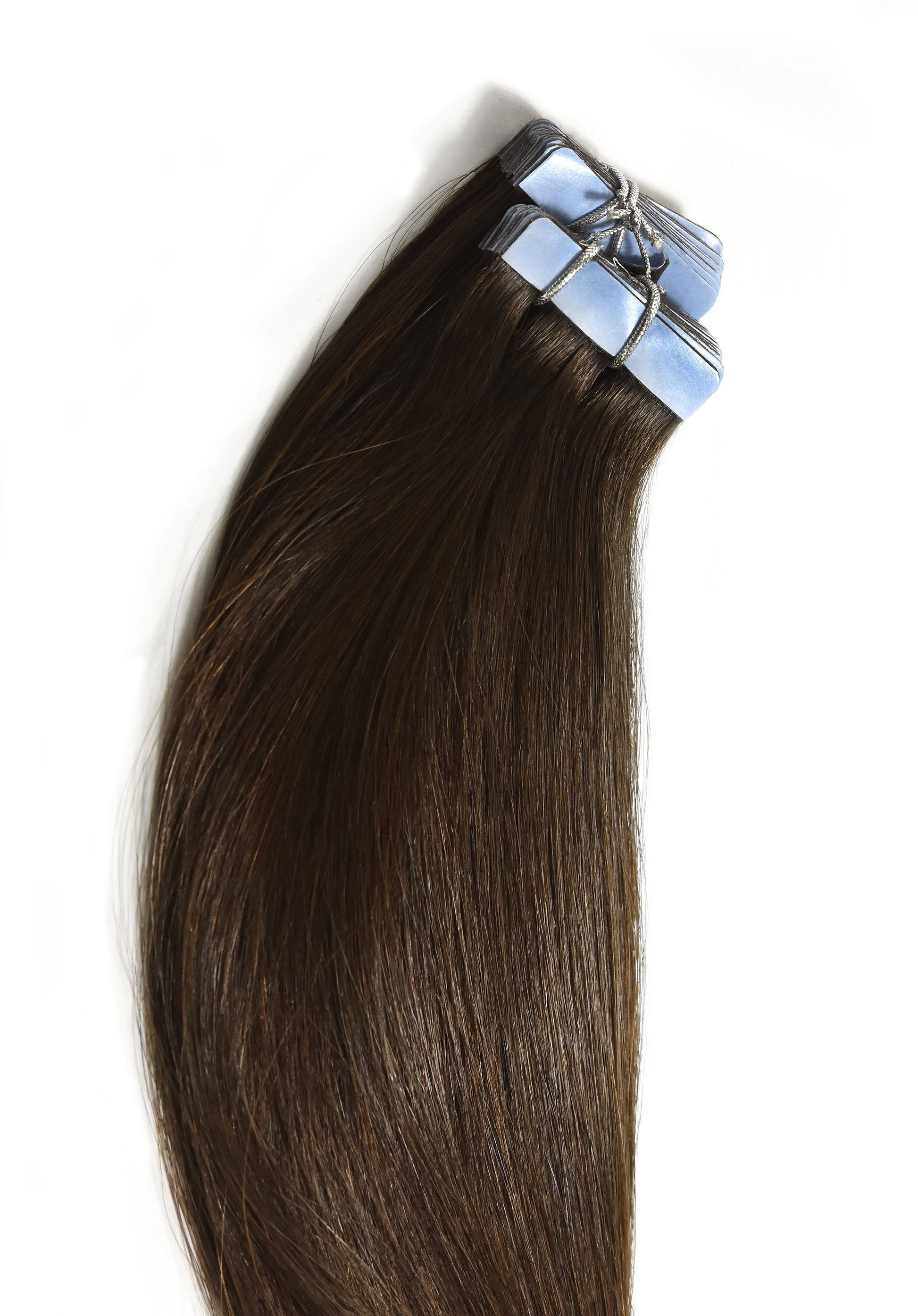 tape extensions medium brown